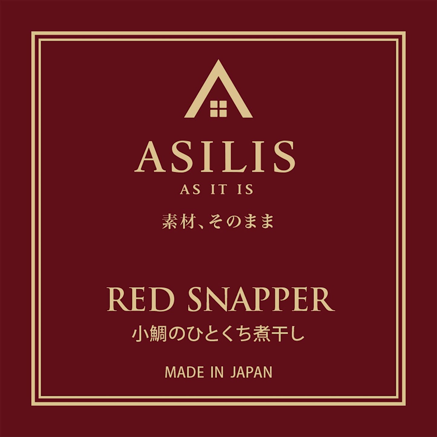 ASILIS 小鯛のひとくち煮干し